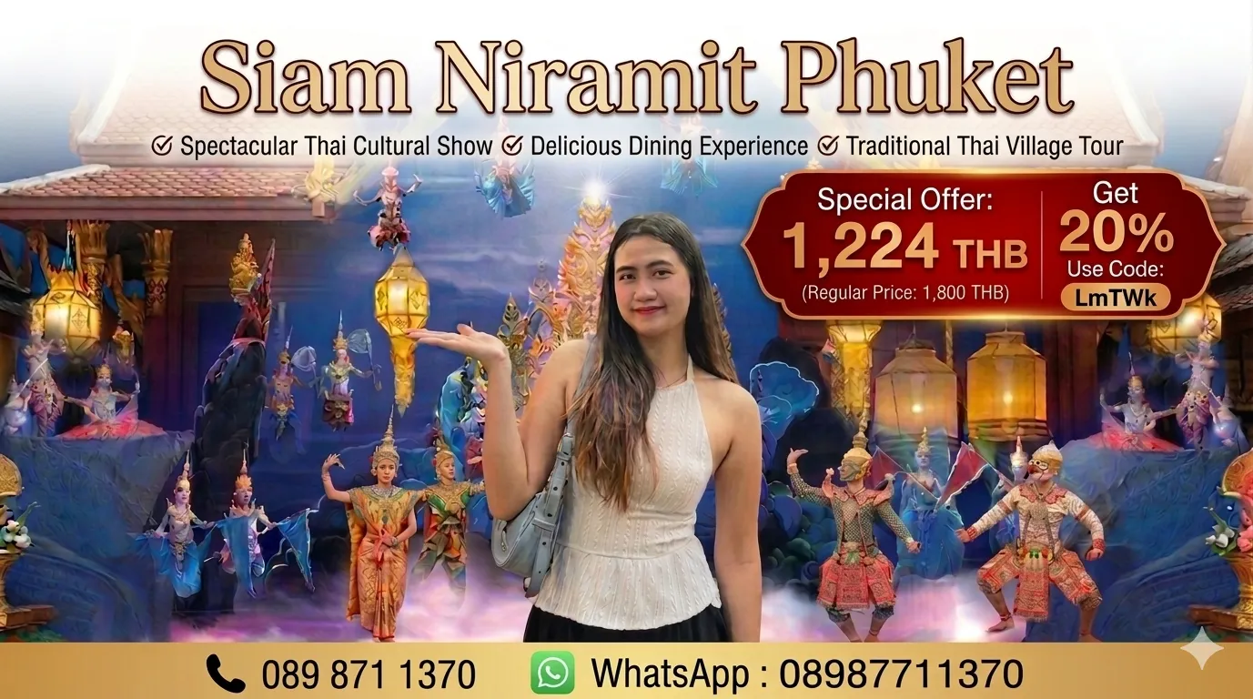 Discount price with Siam Niramit Phuket with RestNFun